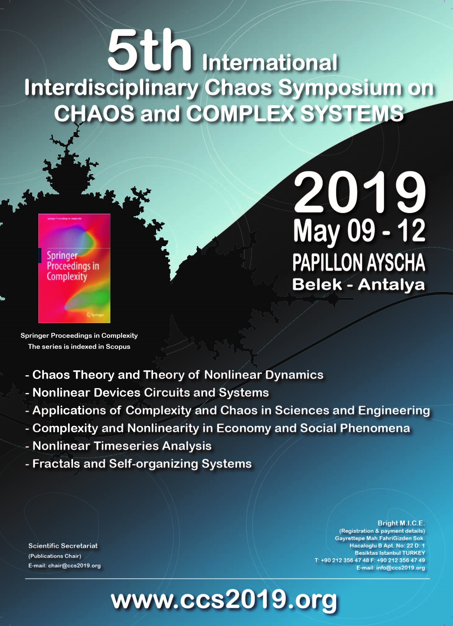 5th Chaos and Complexity Symposium (CCS 2019)